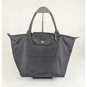 Longchamp Le Pliage Tote BLack Bag Large Nylon Shoulder Purse Handbag Authentic